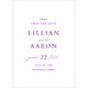 Classic Save the Date Cards Image 6 of 9